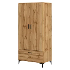 Armoire penderie avec portes et tiroir - South Shore