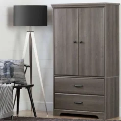 Armoire 2 portes avec tiroirs - South Shore