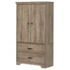 Armoire 2 portes avec tiroirs - South Shore