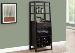 Bar maison - 60"H, espresso style echelle - Monarch