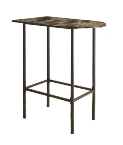 Bar maison - 24"x 36", marbre espresso, métal cafe - Monarch
