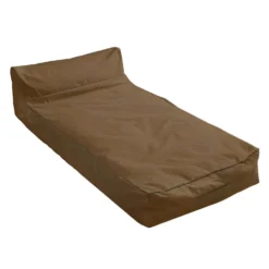 Bean bag flottant pour la piscine - brun