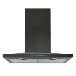 BROAN Hotte cheminée Cheminée Inox noir 30" , 450 PI3/MIN-BWS1304BLS