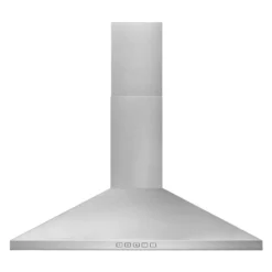 BROAN Hotte cheminée pyramidale Cheminée Acier inoxydable 24" , 450 PI3/MIN-BWP1244SS