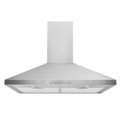 BROAN Hotte cheminée pyramidale Cheminée Acier inoxydable 30" , 450 PI3/MIN-BWP1304SS