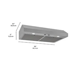 BROAN Hotte Standard Acier inoxydable 36