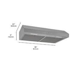 BROAN Hotte Standard Acier inoxydable 36