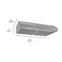BROAN Hotte Standard Acier inoxydable 30