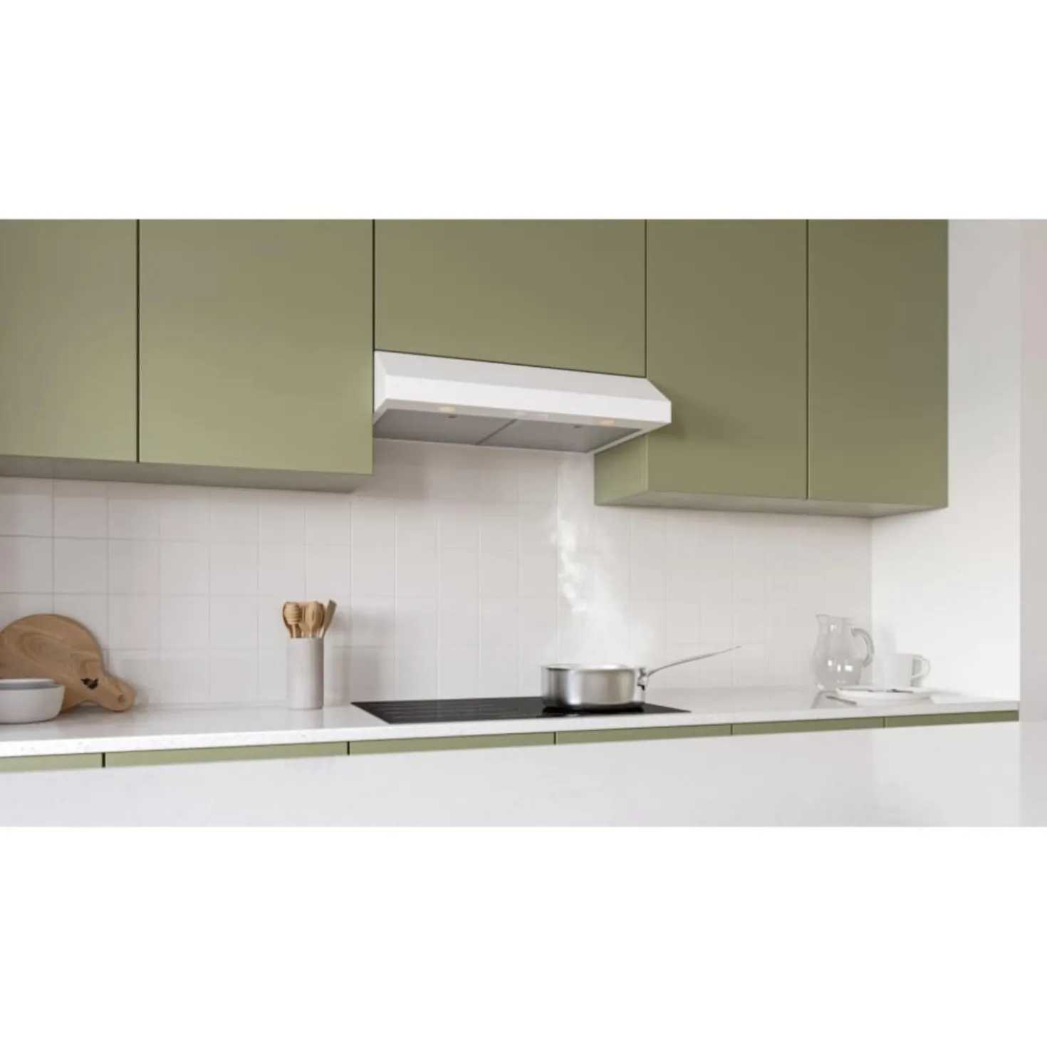 BROAN Hotte Standard Blanc 30" , 350 PI3/MIN-GLA1303WW