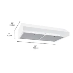 BROAN Hotte Standard Blanc 30