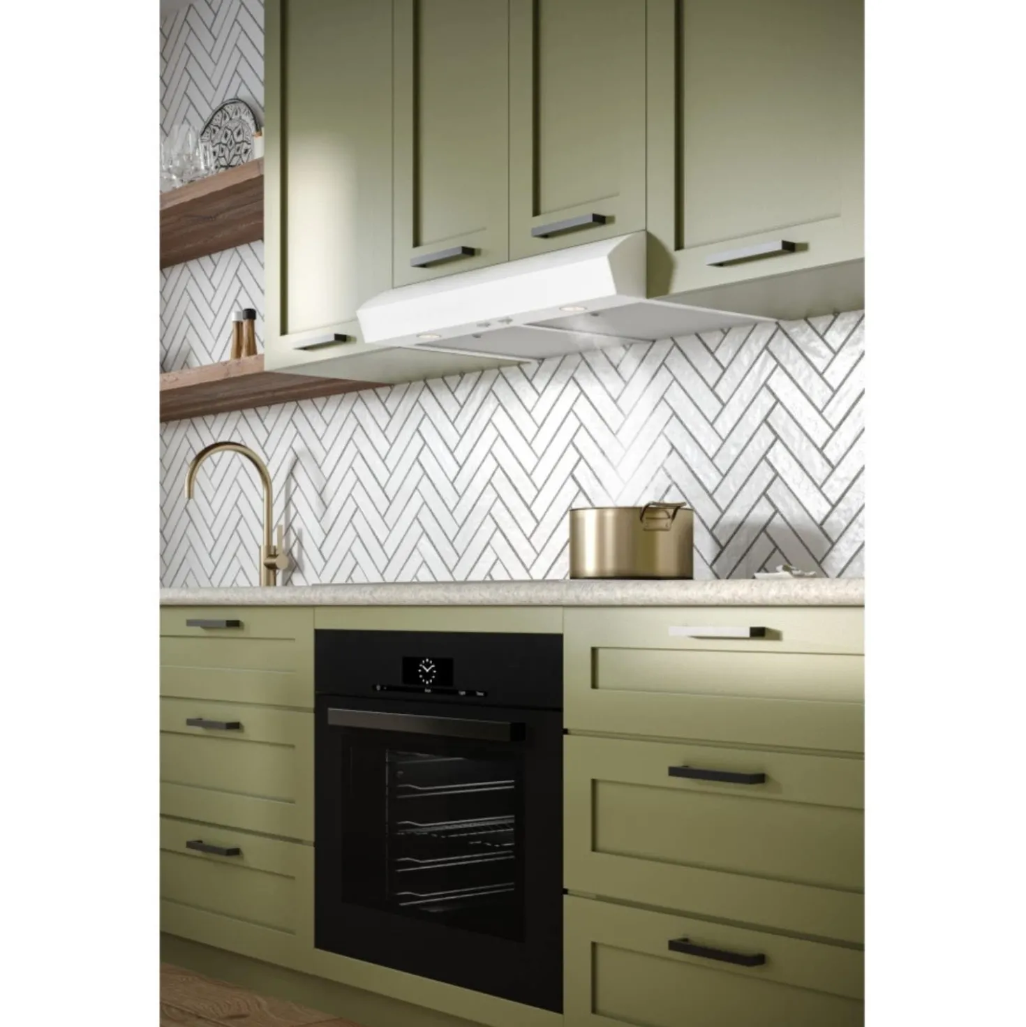 BROAN Hotte Standard Blanc 30" , 350 PI3/MIN-MTR1303WW