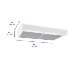 BROAN Hotte Standard Blanc 30