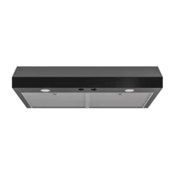 BROAN Hotte Standard Noir 30" , 350 PI3/MIN-GLA1303BL