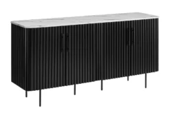 Buffet avec dessus en faux marbre
