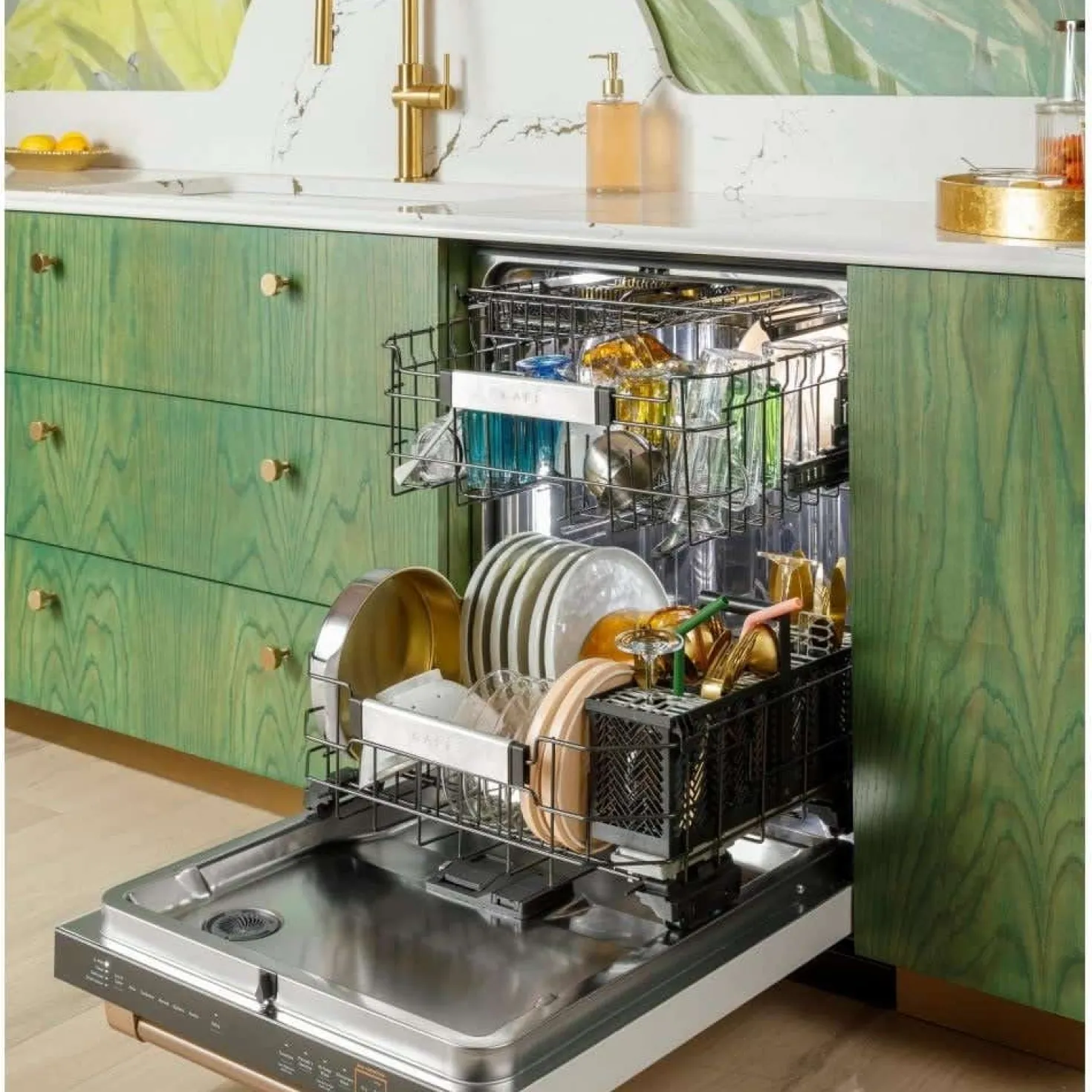 CAFE Lave-vaisselle Encastré Acier inoxydable 24" 39dB - CDT888P2VS1