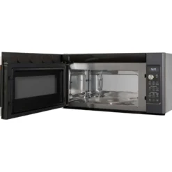 CAFE Micro-ondes/hotte, Noir, 30", 300
