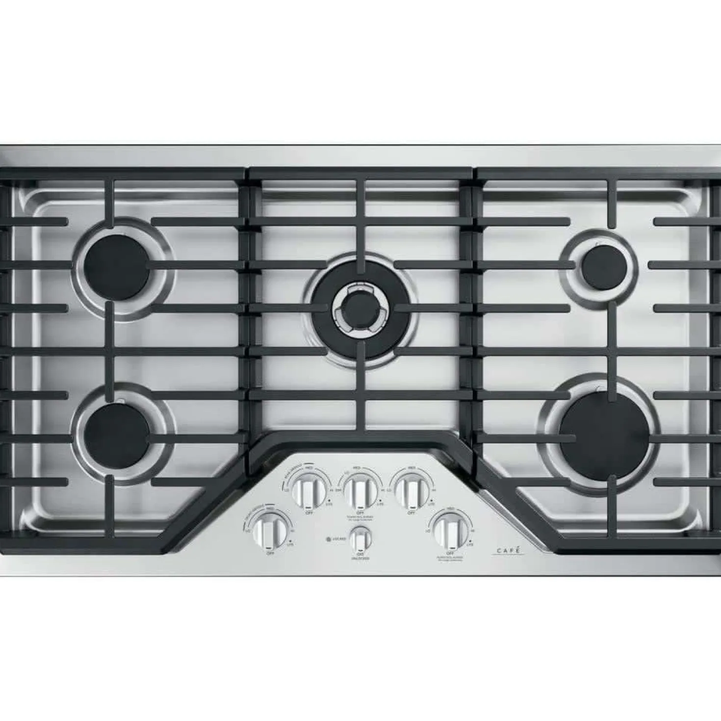 CAFE Plaque de cuisson Gaz Acier inoxydable 36" Acier inoxydable - CGP95362MS1