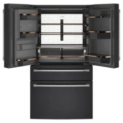 CAFE Réfrigerateur 22,3 pi3 36 po Noir Portes françaises - CXE22DP3PD1