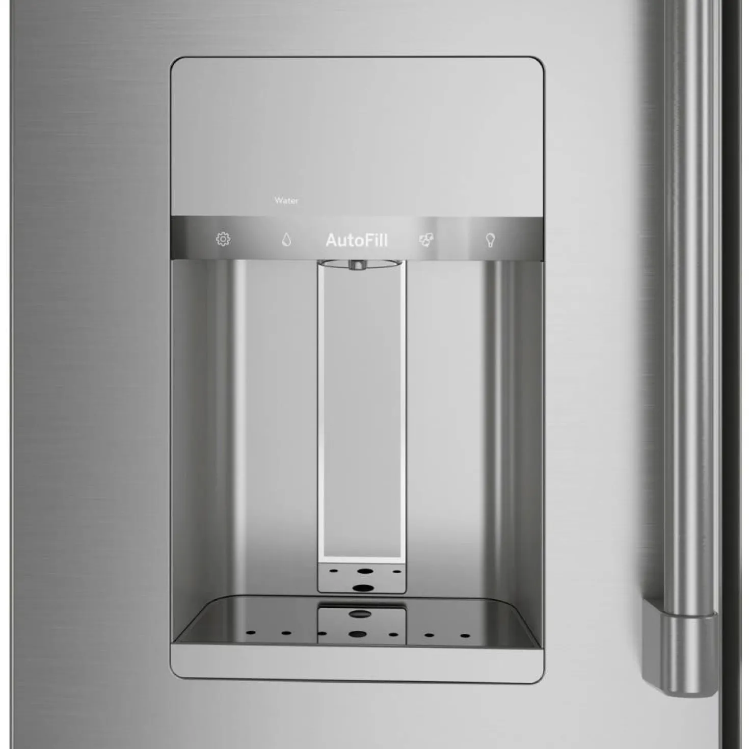 CAFE Réfrigérateur 22,3 pi3 36 po Acier inoxydable Portes françaises - CXE22DP2PS1