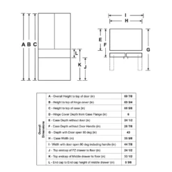 CAFE Réfrigérateur 22,3 pi3 36 po Acier inoxydable Portes françaises - CXE22DP2PS1