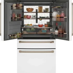CAFE Réfrigérateur 22,3 pi3 36 po Acier inoxydable Portes françaises - CXE22DP4PW2