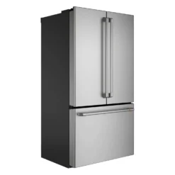 CAFE Réfrigérateur 23,1 pi3 36 po Acier inoxydable Congélateur en bas, Portes françaises - CWE23SP2MS1
