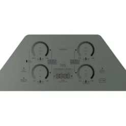 CAFE Table de cuisson Induction Acier inoxydable 30