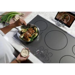 CAFE Table de cuisson Induction Acier inoxydable 30