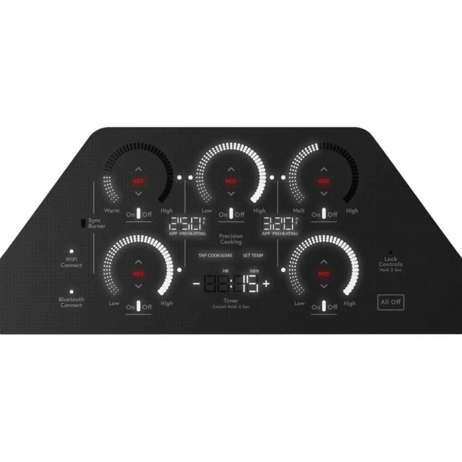 CAFE Table de cuisson Induction Noir 36" Noir - CHP90361TBB