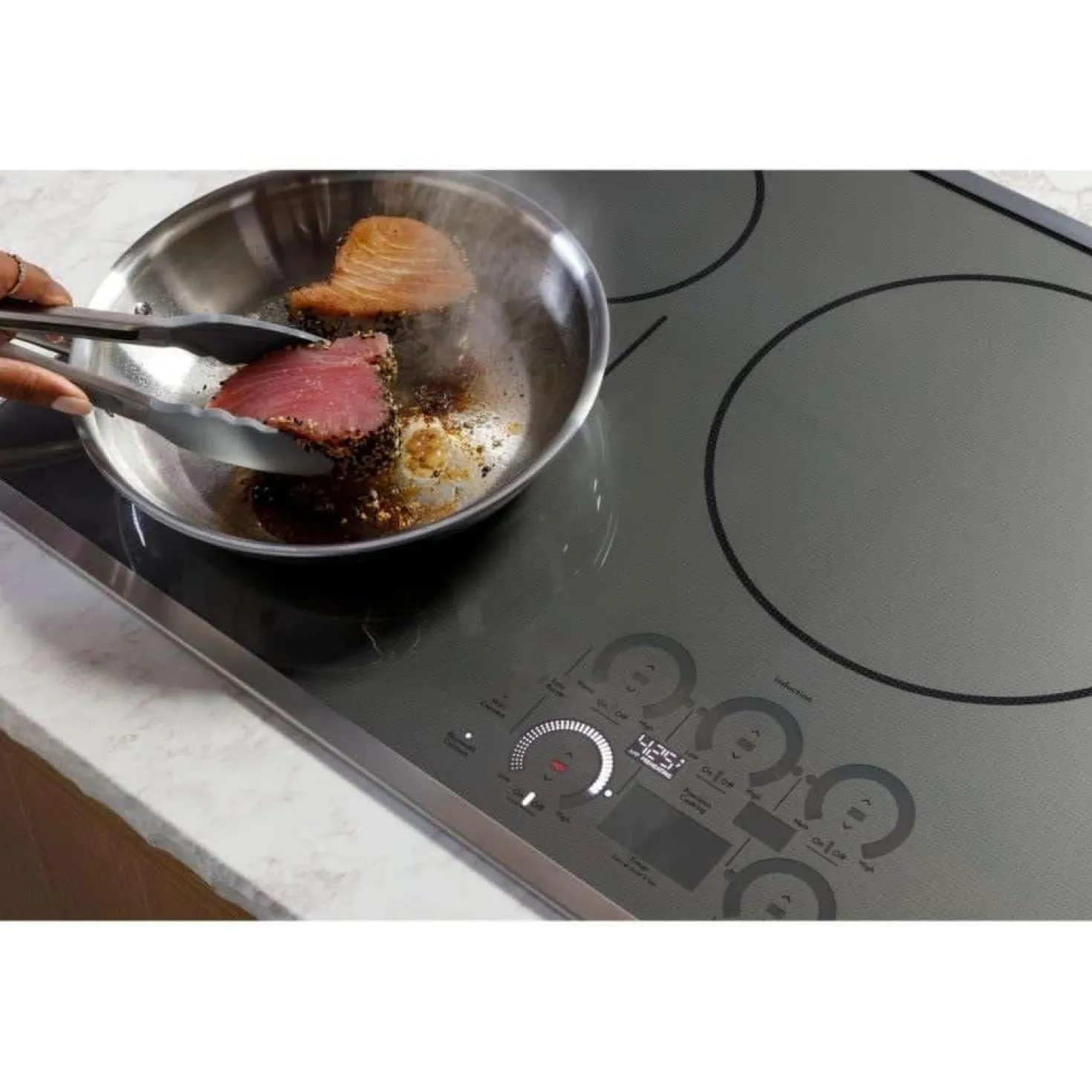 CAFE Table de cuisson Induction Noir 36" Noir - CHP90361TBB