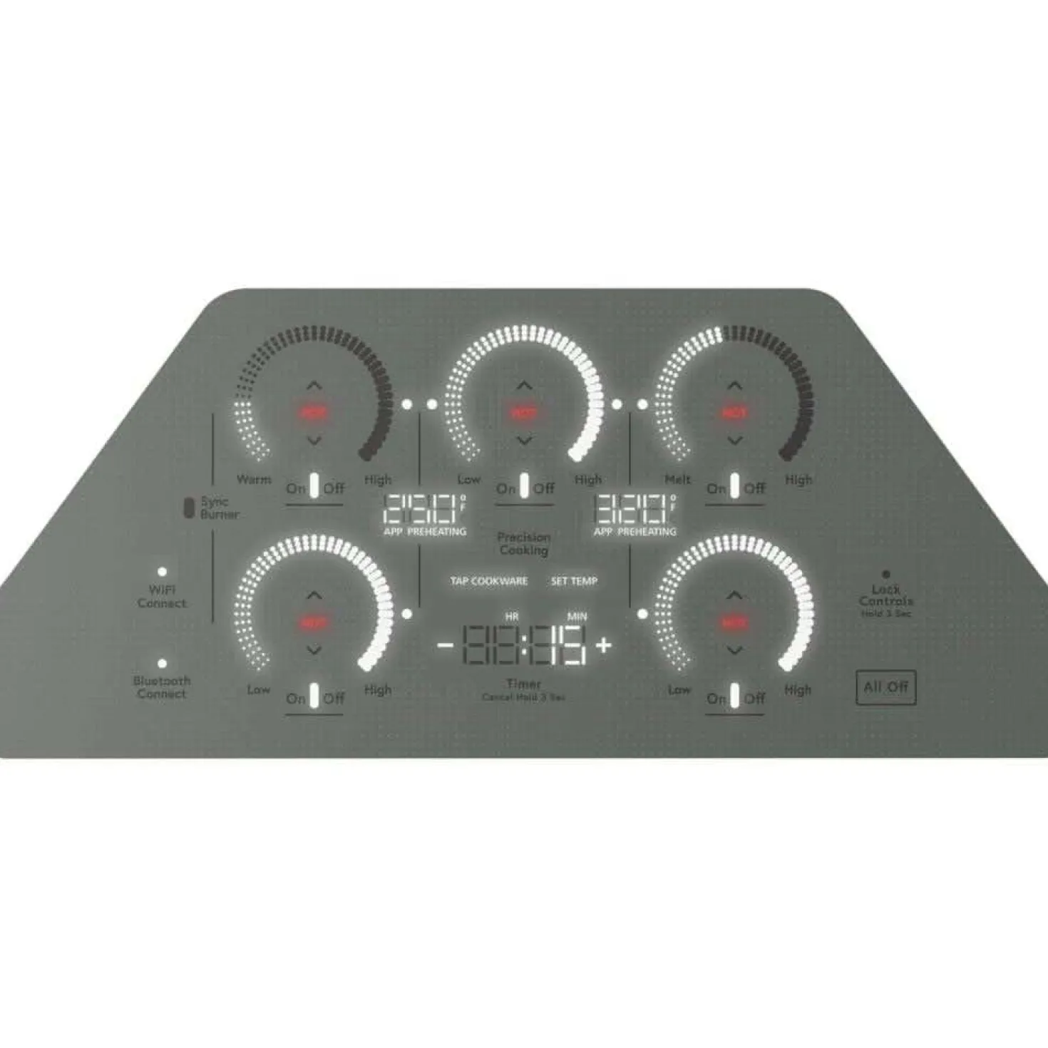 CAFE Table de cuisson Induction Acier inoxydable 36" Acier inoxydable - CHP90362TSS