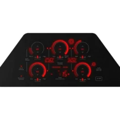 CAFE Table de cuisson Vitrocéramique Noir 30