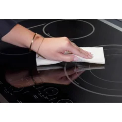 CAFE Table de cuisson Vitrocéramique Noir 30