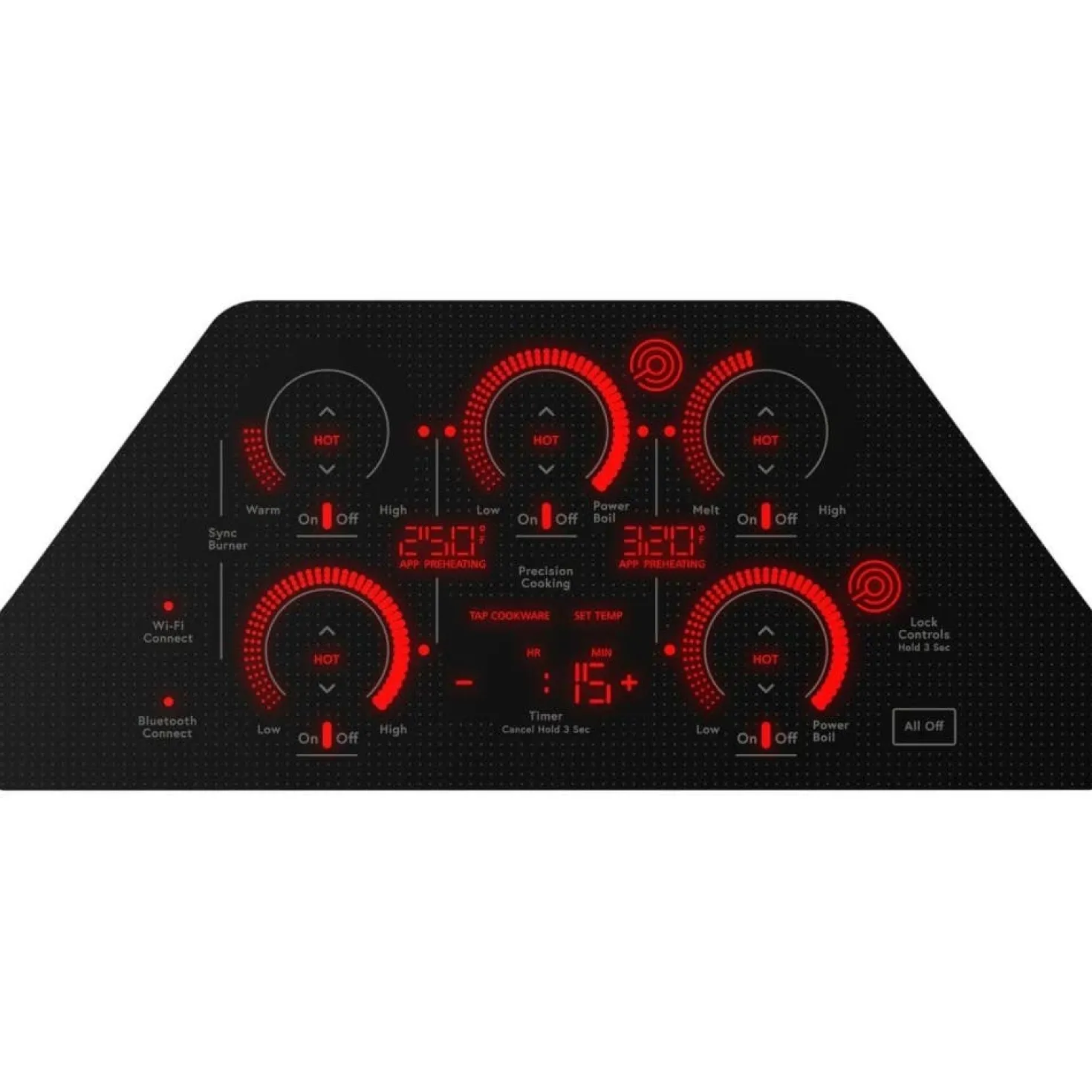 CAFE Table de cuisson Vitrocéramique Noir 36" Noir - CEP90361TBB