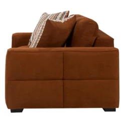 Causeuse de style guimauve - rouille
