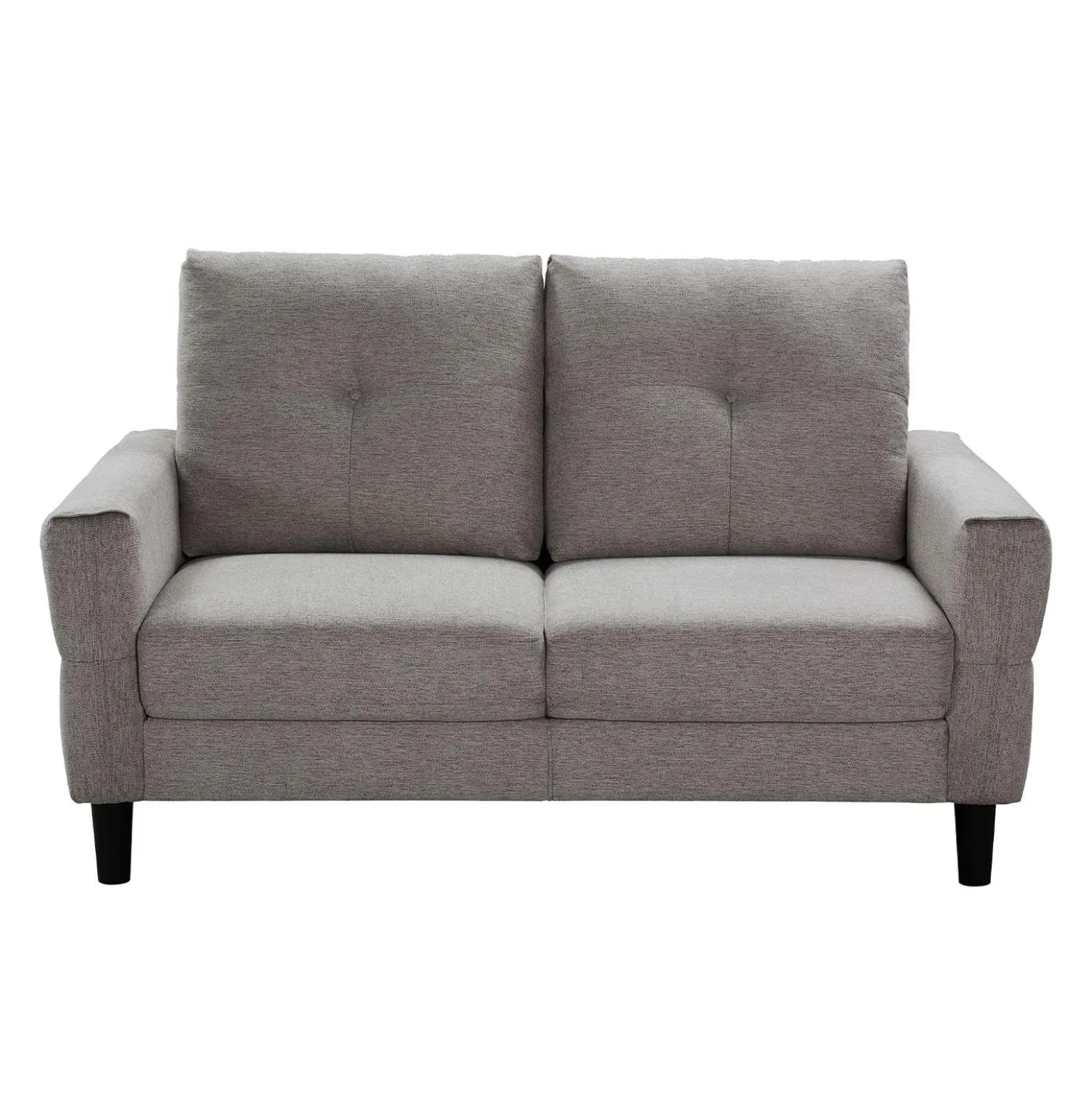 Causeuse en tissu - beige