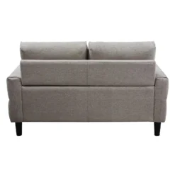 Causeuse en tissu - beige