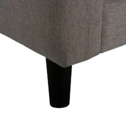 Causeuse en tissu - beige