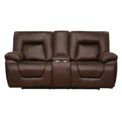 Causeuse inclinable avec console