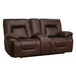 Causeuse inclinable avec console