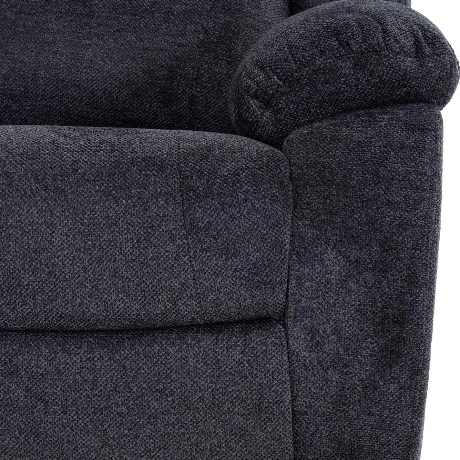 Causeuse inclinable avec console et porte-gobelets