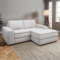 Causeuse modulaire avec chaise longue à droite - 2 mcx