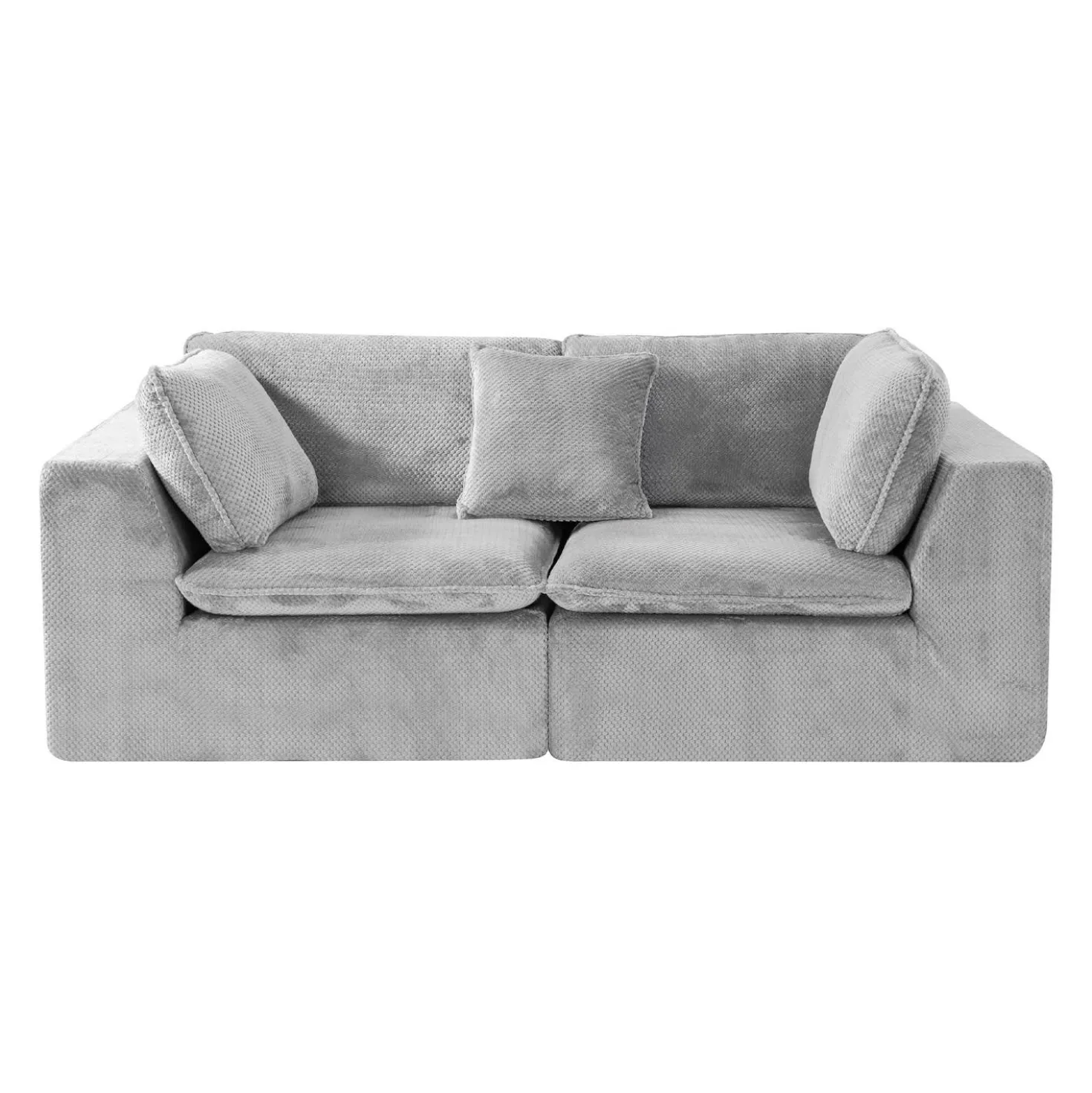 Causeuse modulaire en mousse roulée et compressée Sealy - 2 mcx