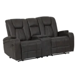Causeuse modulaire inclinable avec console - 3 mcx