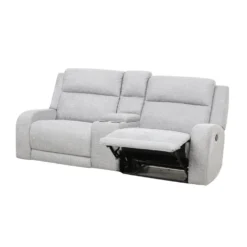 Causeuse modulaire inclinable et console avec rangement et porte-gobelets - 3 mcx