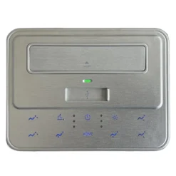 Causeuse modulaire électrique inclinable avec massage, chaleur et console en angle - 3 mcx