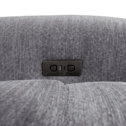 Causeuse modulaire électrique inclinable, chaise longue à gauche avec rangement, et console - 3 mcx
