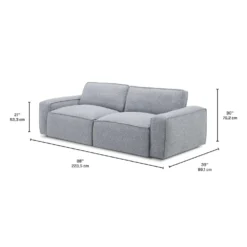 Causeuse modulaire - 2 mcx