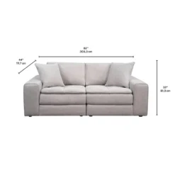 Causeuse modulaire - 2 mcx