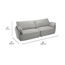 Causeuse modulaire - 2 mcx